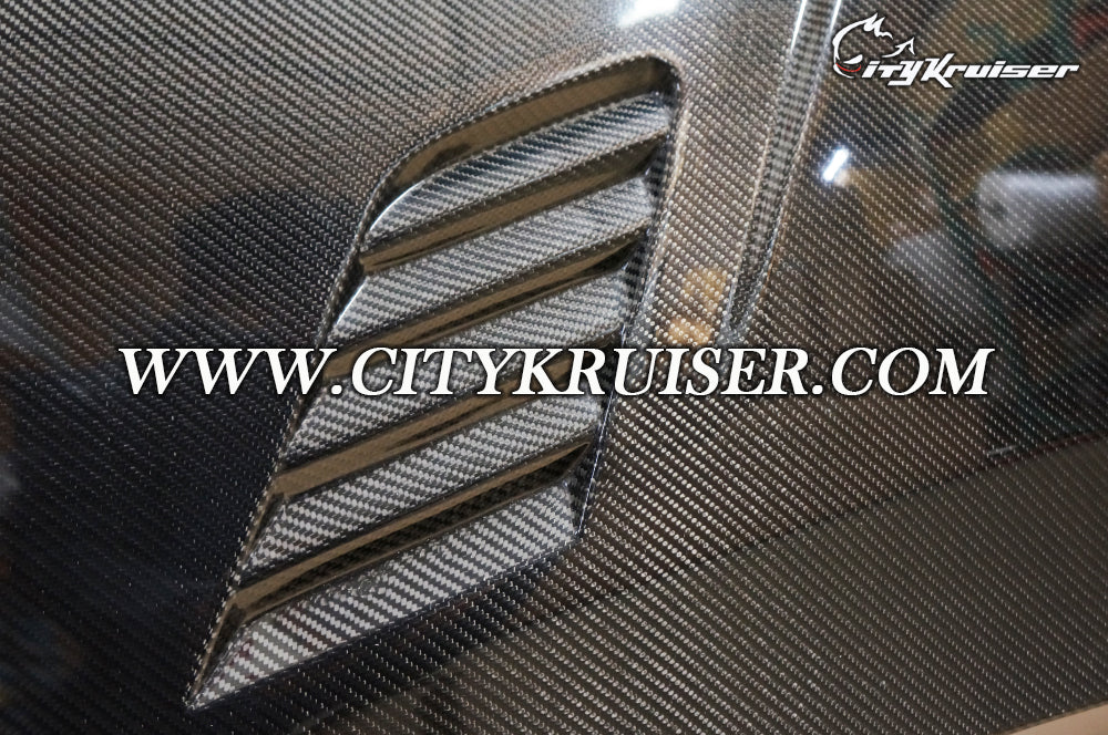 2011-2017 Toyota Sienna CK Style Carbon Fiber Hood