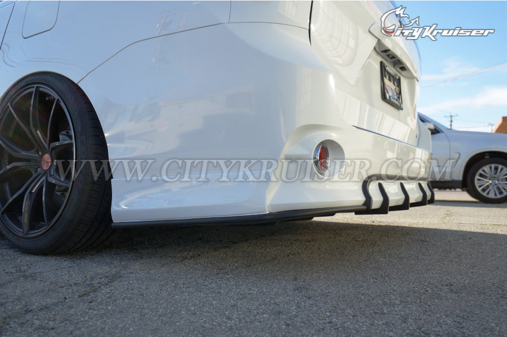 2011-2017 Toyota Sienna SE CK Style Rear Apron & Diffuser