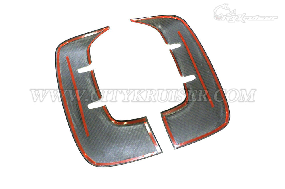 2018-2022 Kia Stinger Fender Vent Add-On Insert (Dry Carbon Fiber)