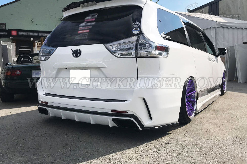 2011-2017 Toyota Sienna CK Style Rear Bumper