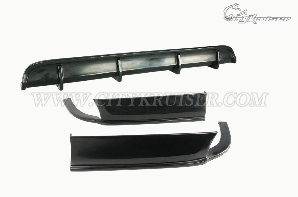 2011-2017 Toyota Sienna SE CK Style Rear Apron & Diffuser