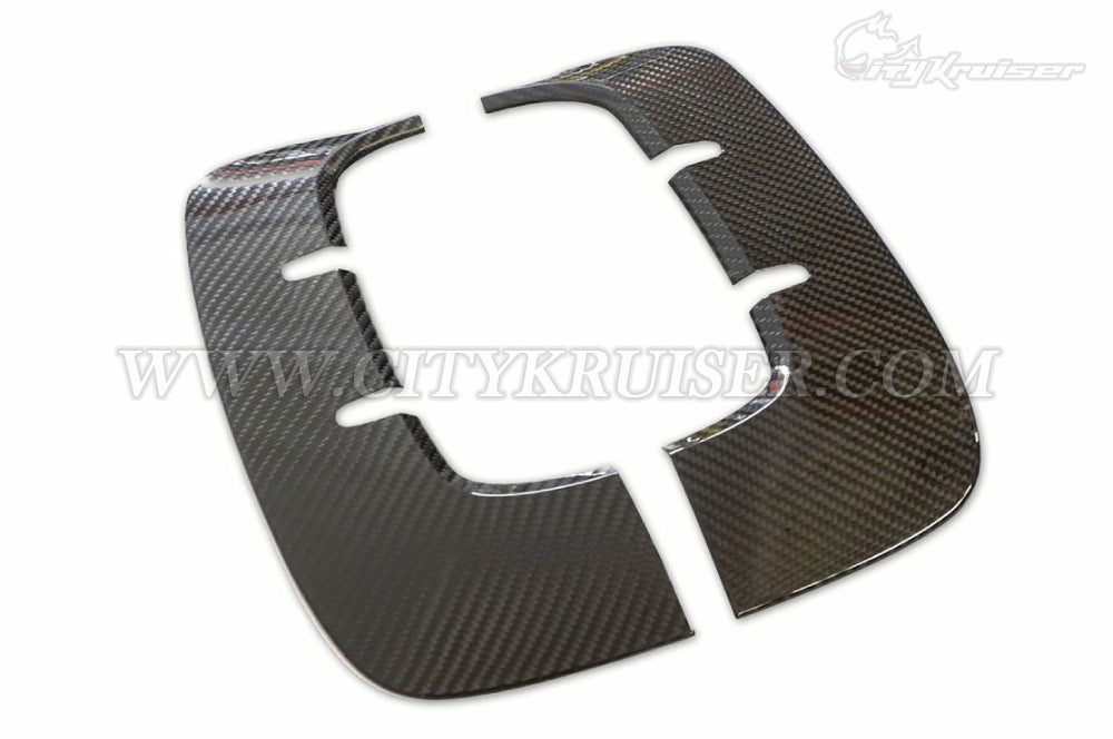 2018-2022 Kia Stinger Fender Vent Add-On Insert (Dry Carbon Fiber)
