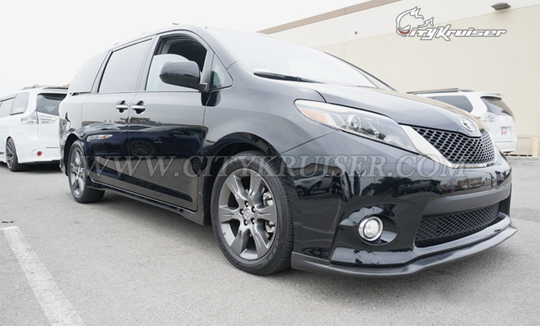 2011-2017 Toyota Sienna SE CK Style Front Lip