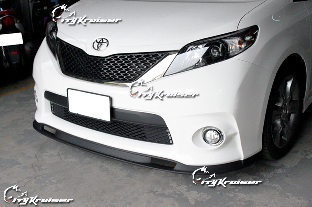 2011-2017 Toyota Sienna SE SK Style Front Lip