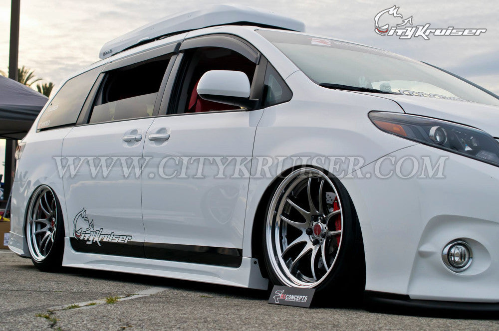 2011-2017 Toyota Sienna SE MP Style Side Skirts