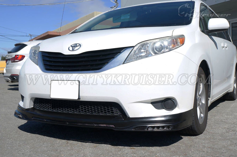 2011-2017 Toyota Sienna (LE & XLE) CK Style Front Lip