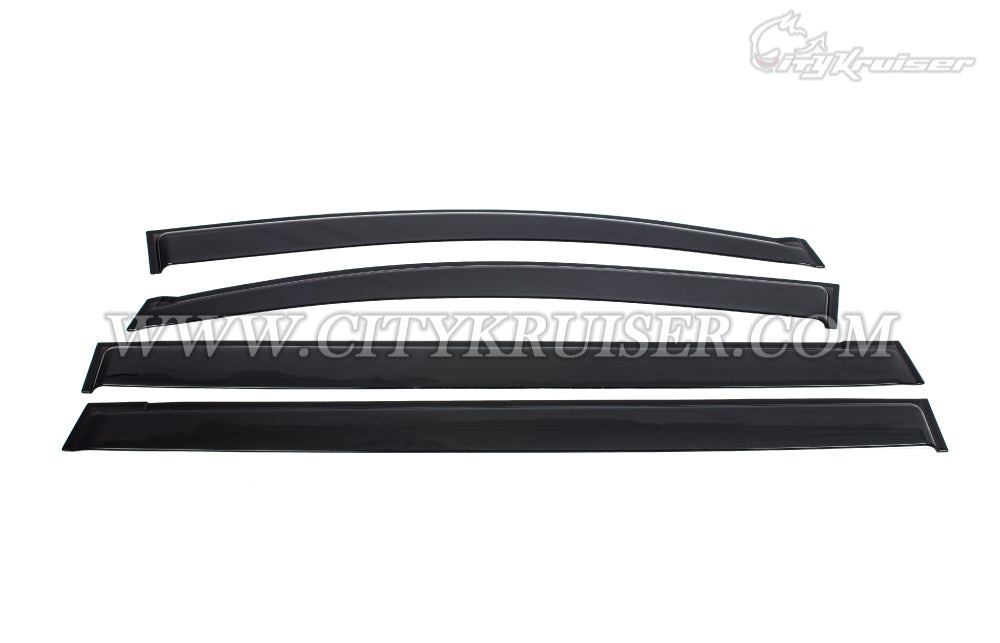 2011-2020 Toyota Sienna CK Style V2 Window Rain Guard Visors (Tinted)