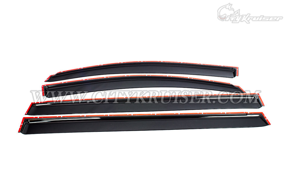 2011-2020 Toyota Sienna CK Style V2 Window Rain Guard Visors (Tinted)