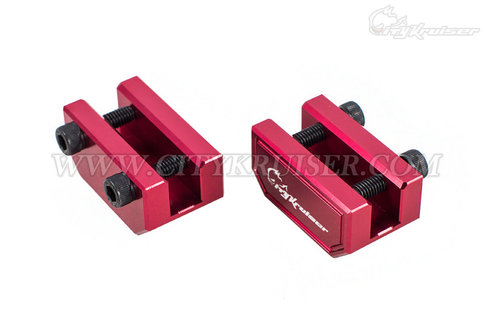 CK Style Jack Up Adapter Set - Red (JDM Vehicles Only)