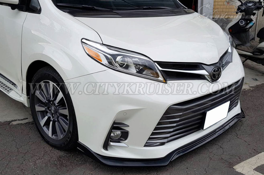 2018-2020 Toyota Sienna MP Style Front Lip
