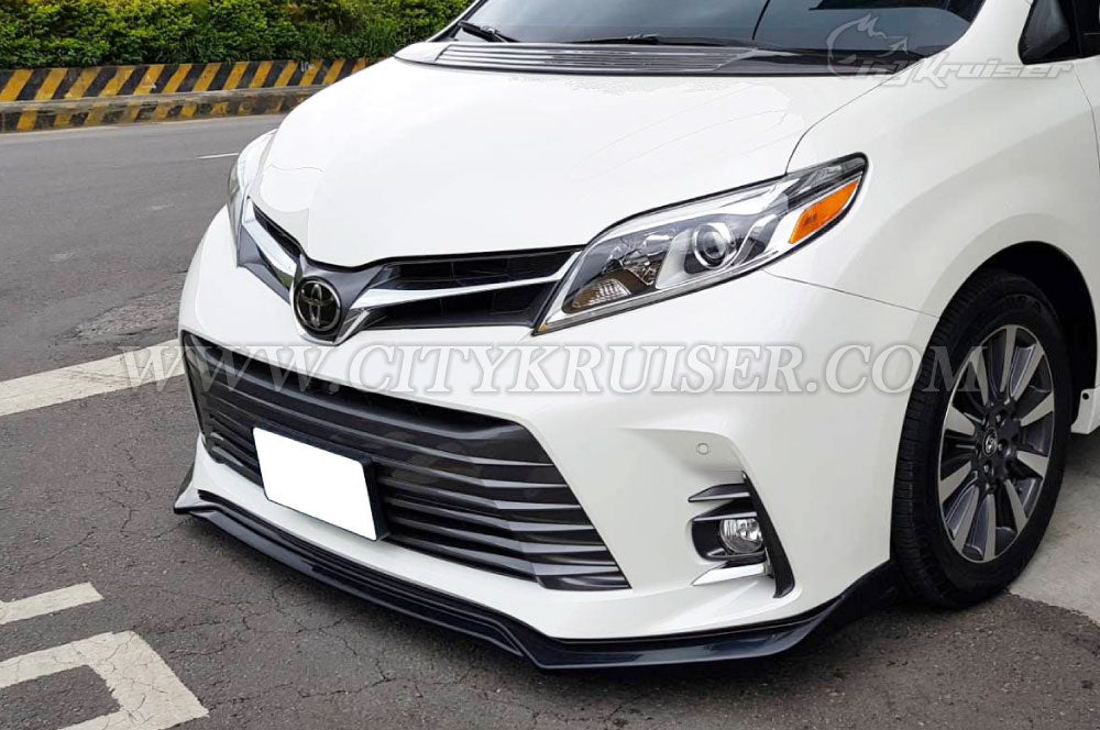2018-2020 Toyota Sienna MP Style Front Lip